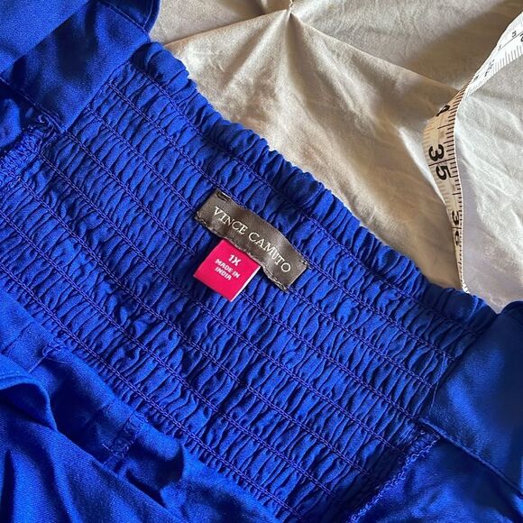 Vince Camuto Square Neck Sleeveless Shift Maxi Dress NWOT - Picture 6 of 6